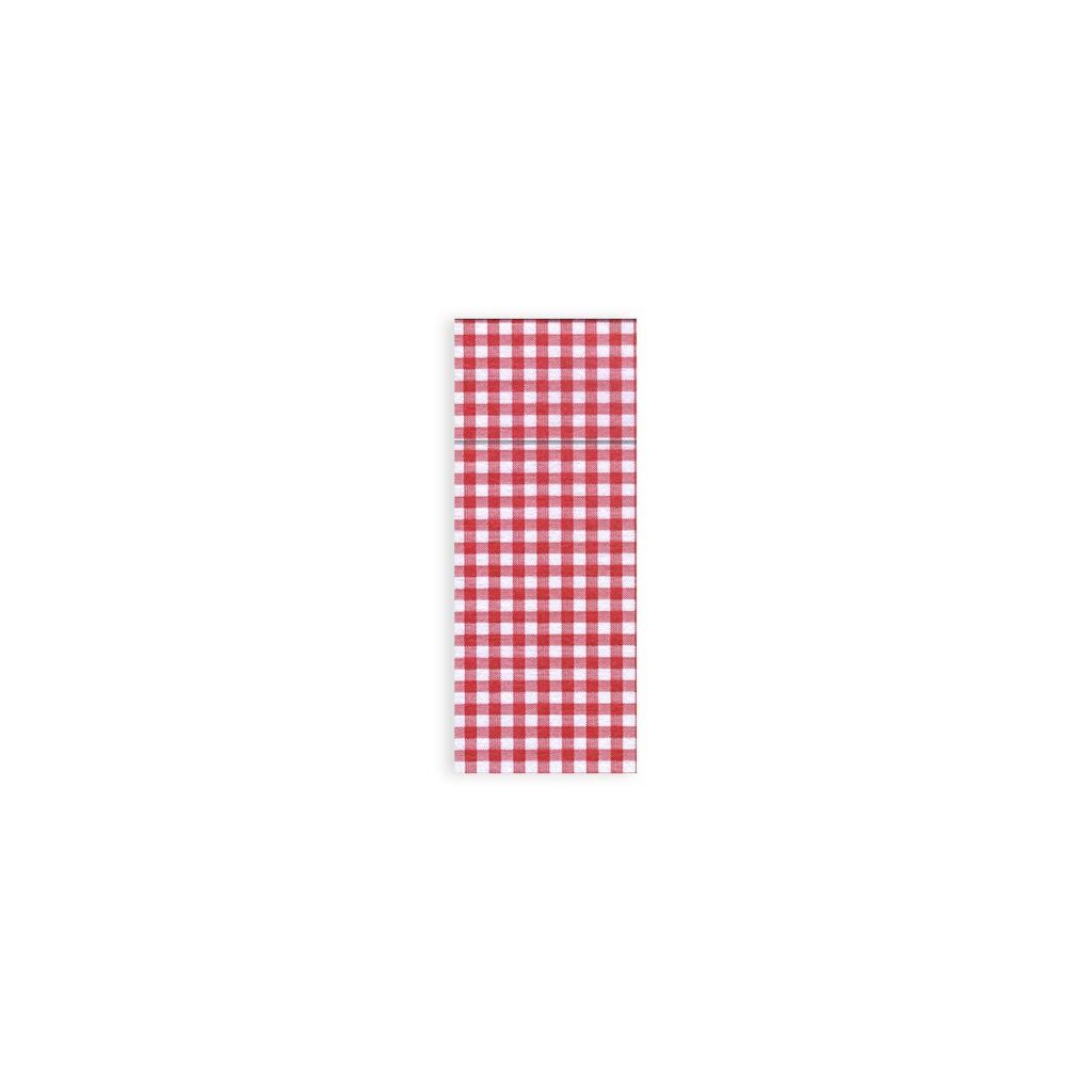 Bordeaux Disposable Pocket Napkin - Linen Feel