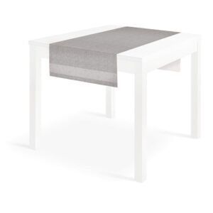 Grey Disposable Linen-Feel Table Runner