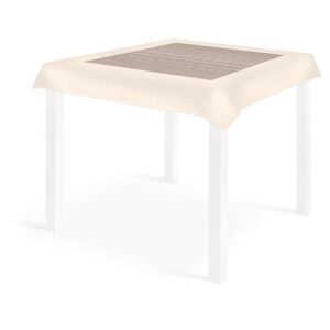 Cacao Disposable Linen-Feel Tablecloth