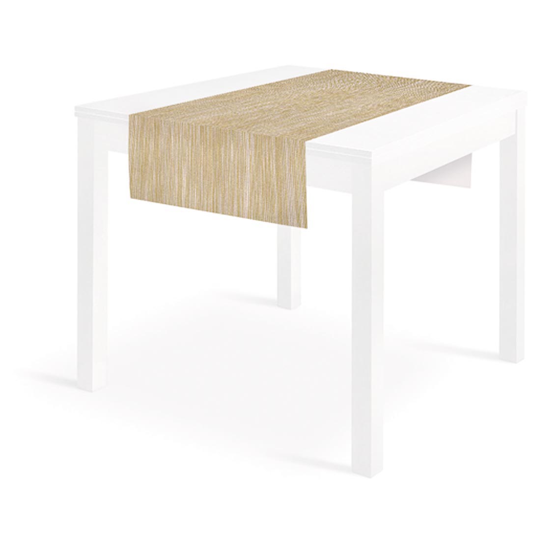 Gold Disposable Linen-Feel Table Runner