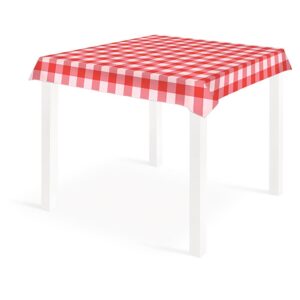 Osteria Red Disposable Linen Tablecloth