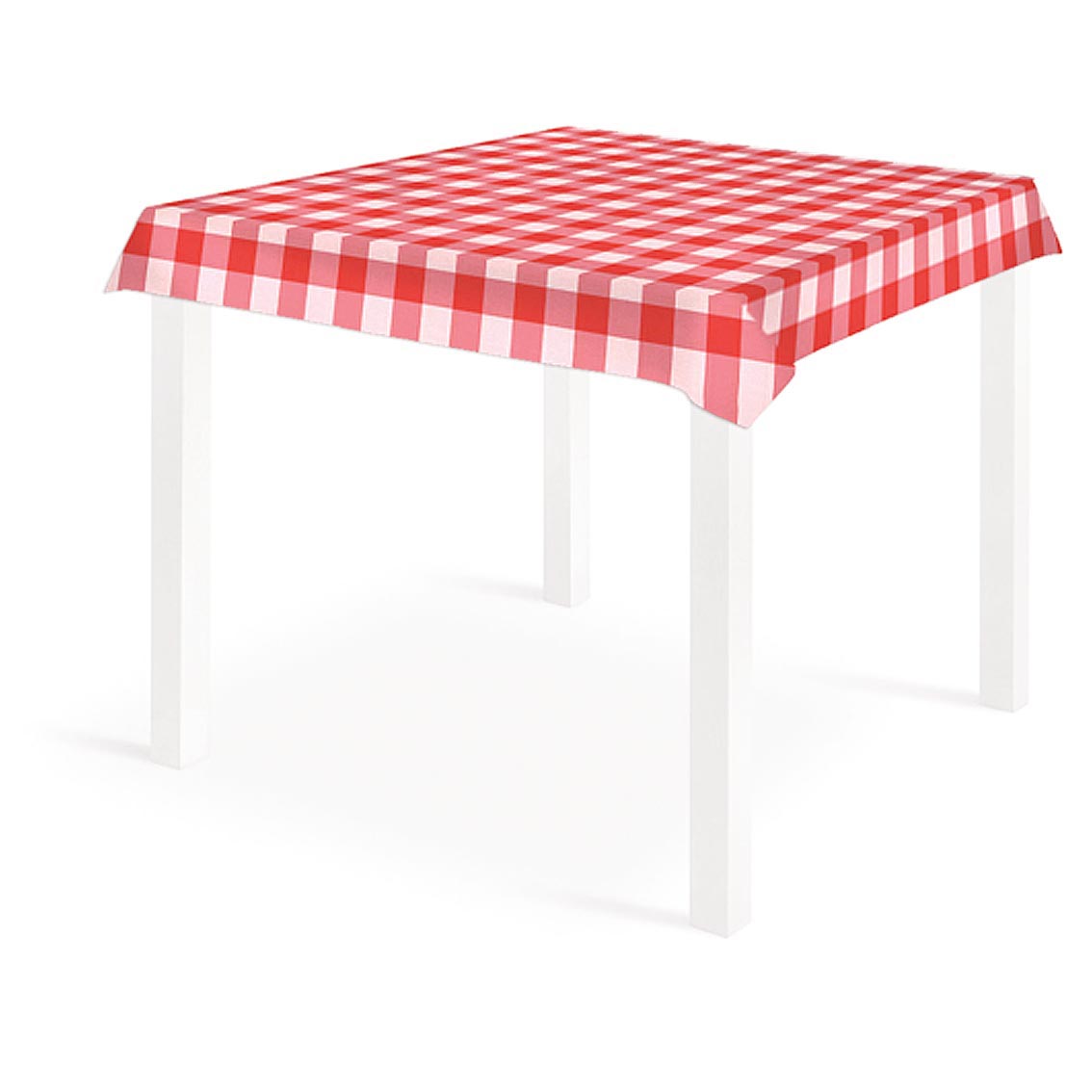 Osteria Red Disposable Linen Tablecloth