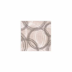 Round Nero Napkin - Linen Feel
