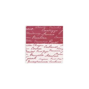 Wine Bordeaux Napkins - Linen Feel