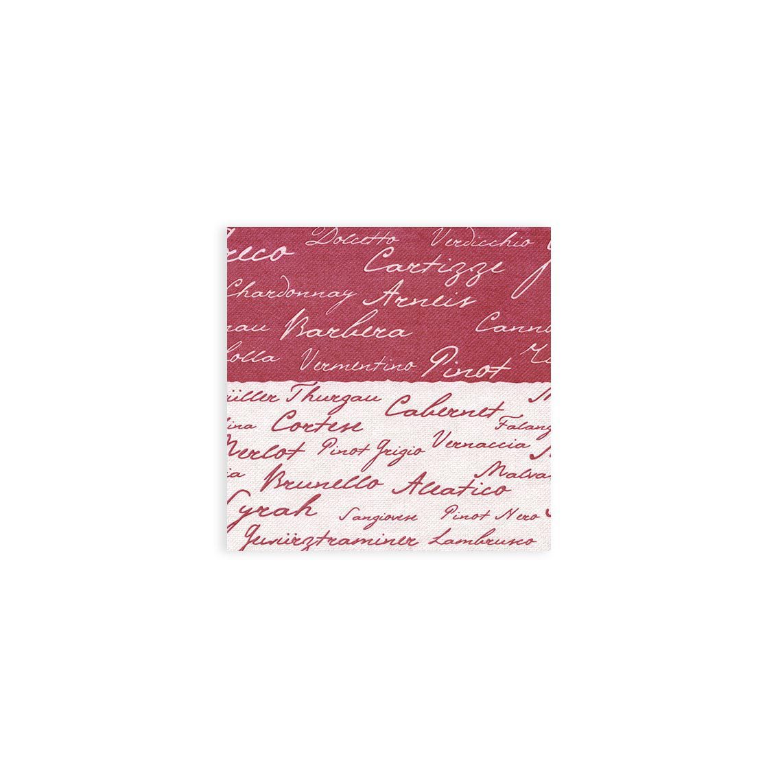 Wine Bordeaux Napkins – Linen Feel