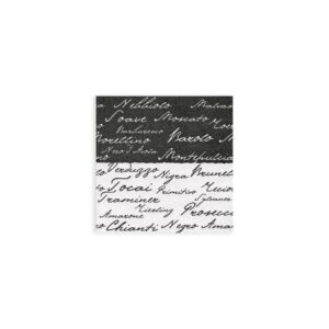 Wine Black Disposable Linen-Feel Napkins